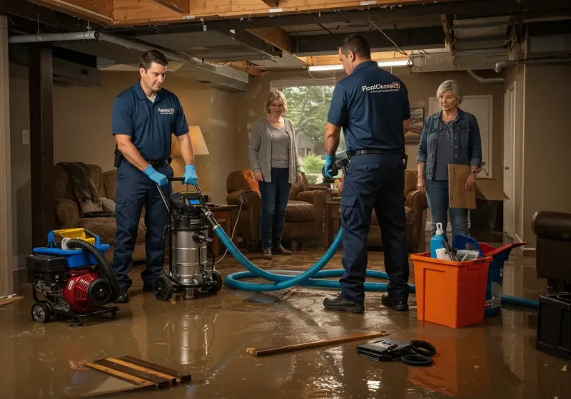 Basement Water Extraction and Removal Techniques process in Springville, AL